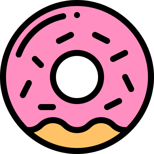 Logo en forma de donut